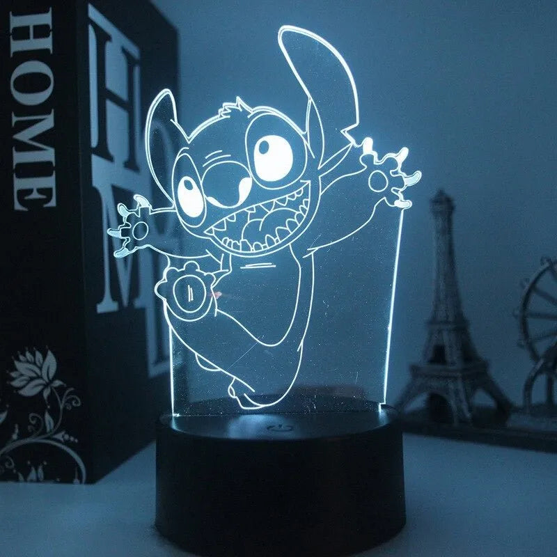 LED-Nachttischlampe Stitch