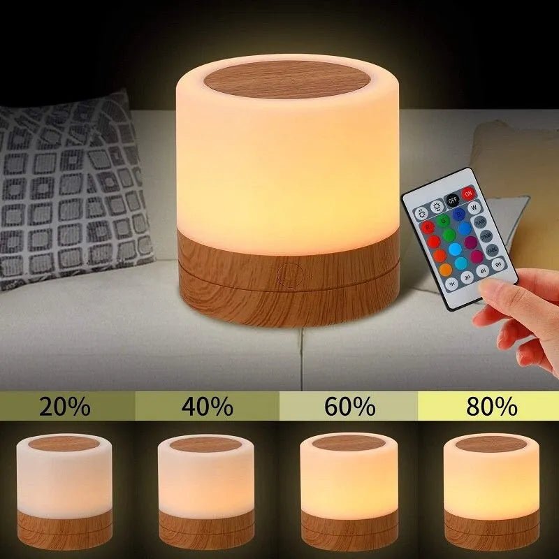 LED-Nachttischlampe mit Touch-Funktion