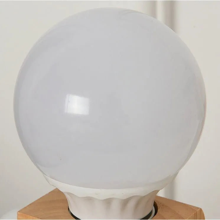 Nachttischlampe Holz Humanoid