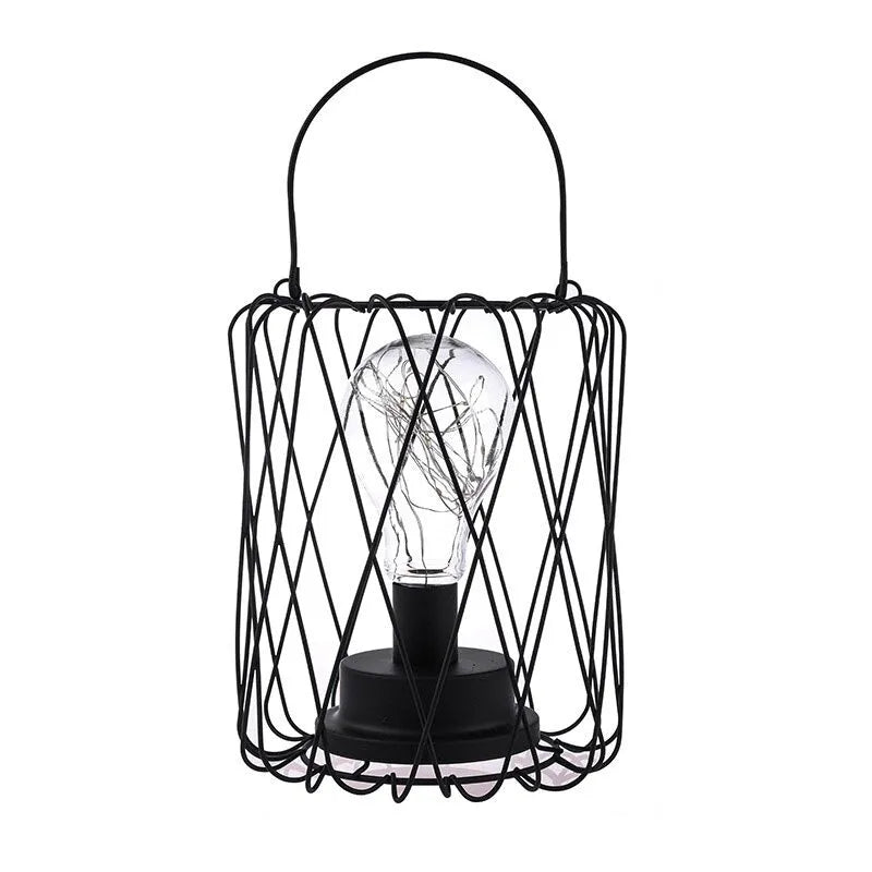 Batteriebetriebene Industrielle Nachttischlampe