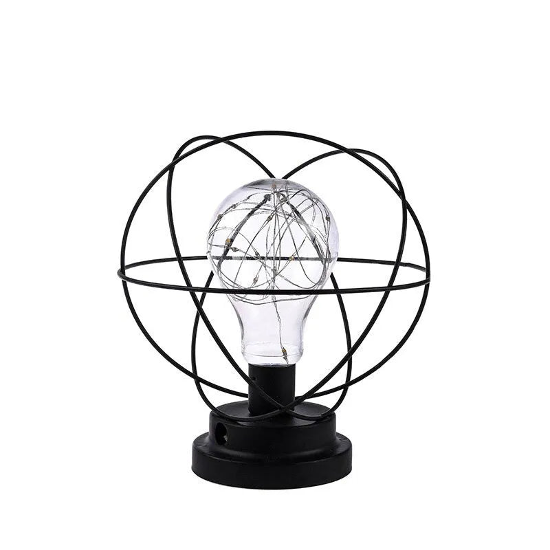 Batteriebetriebene Industrielle Nachttischlampe