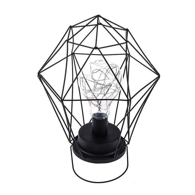 Batteriebetriebene Industrielle Nachttischlampe