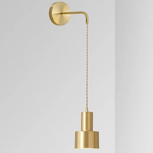 Hängelampe Gold Design Nachttischlampe