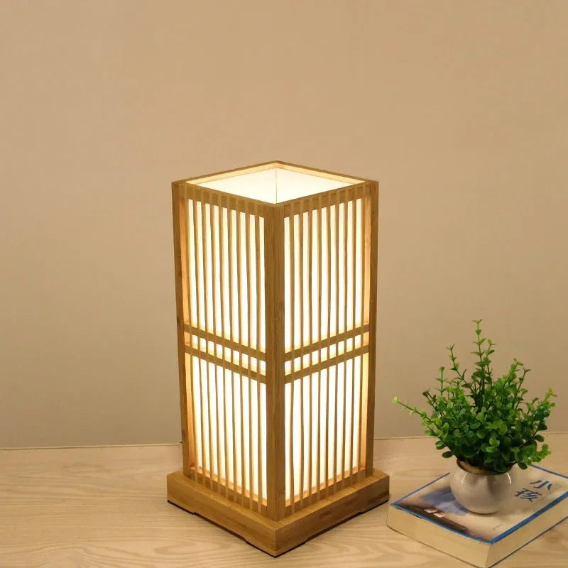 Japanische Tatami-Nachttischlampe