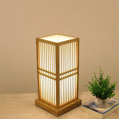 Japanische Tatami-Nachttischlampe