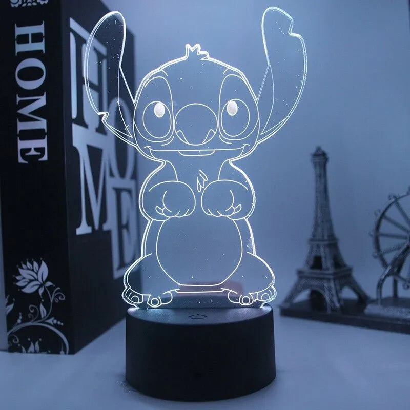 LED-Nachttischlampe Stitch