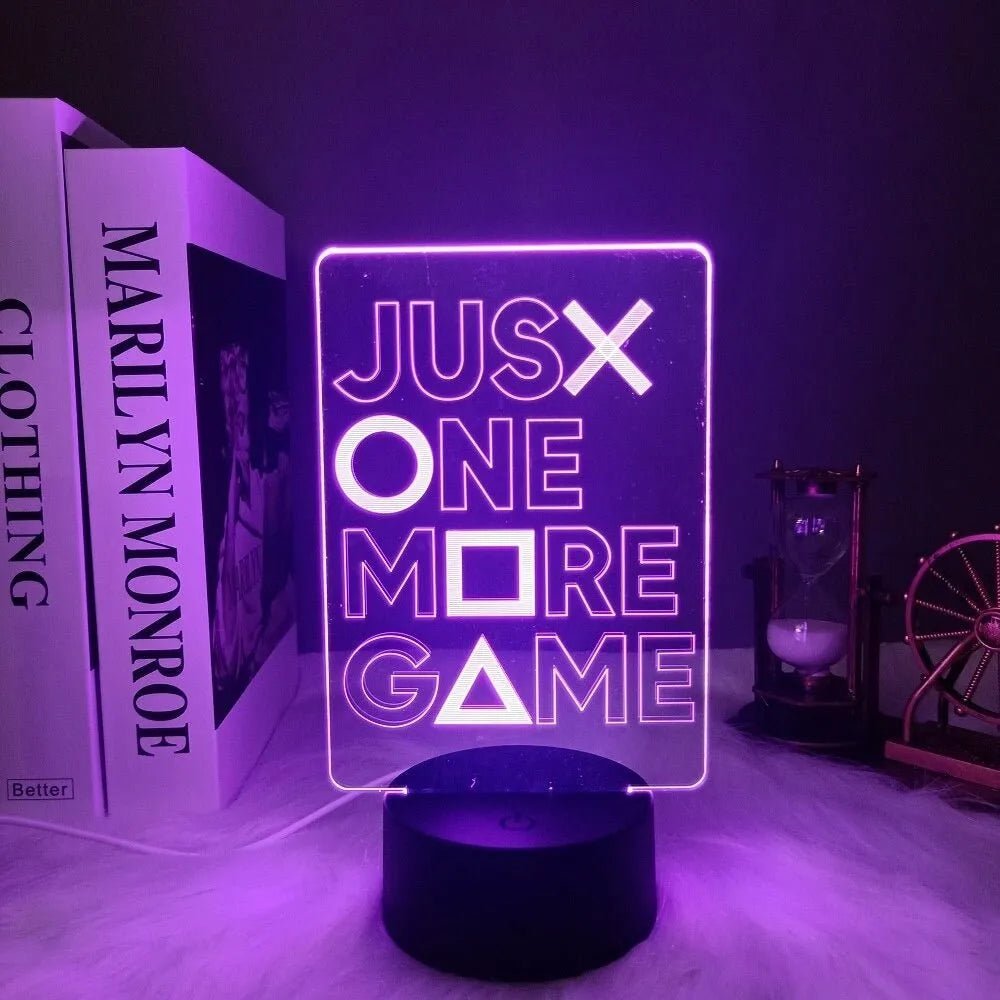 Nachttischlampe Geek