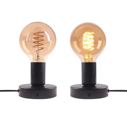 Nachttischlampe Retro Edison