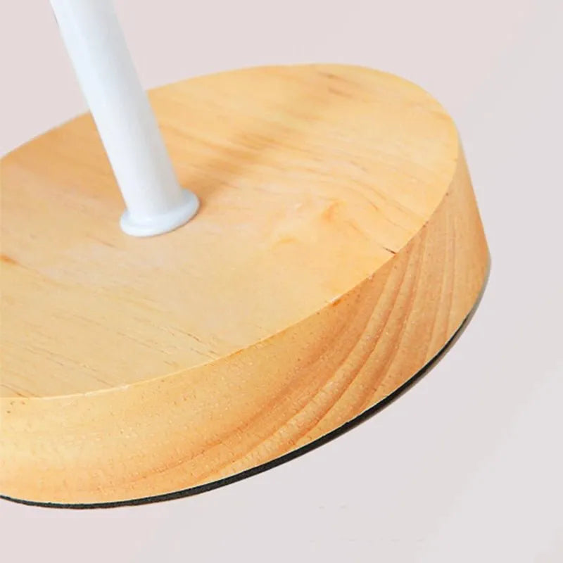 Nachttischlampe Skandinavisches Holz Stella