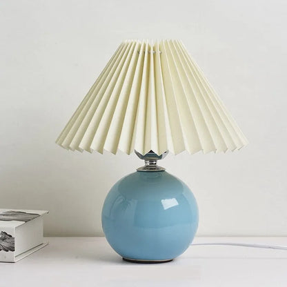 Nachttischlampe Vintage Keramik