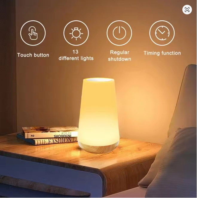 Nachttischlampe mit Touchfunktion