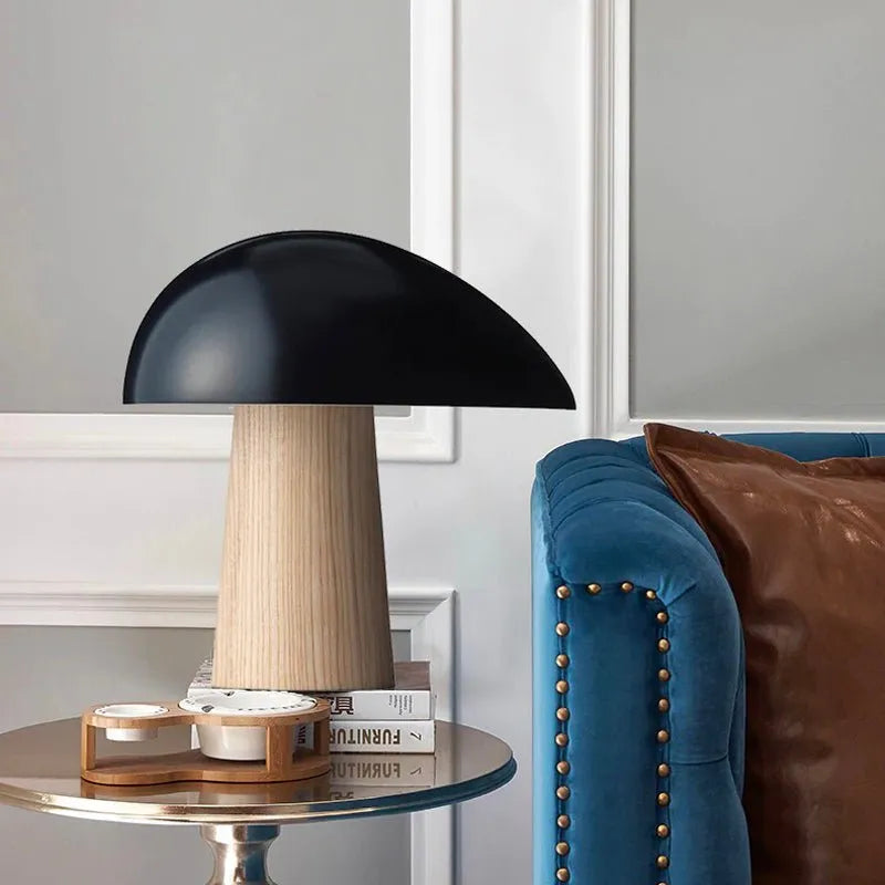 Pilz-Design-Nachttischlampe