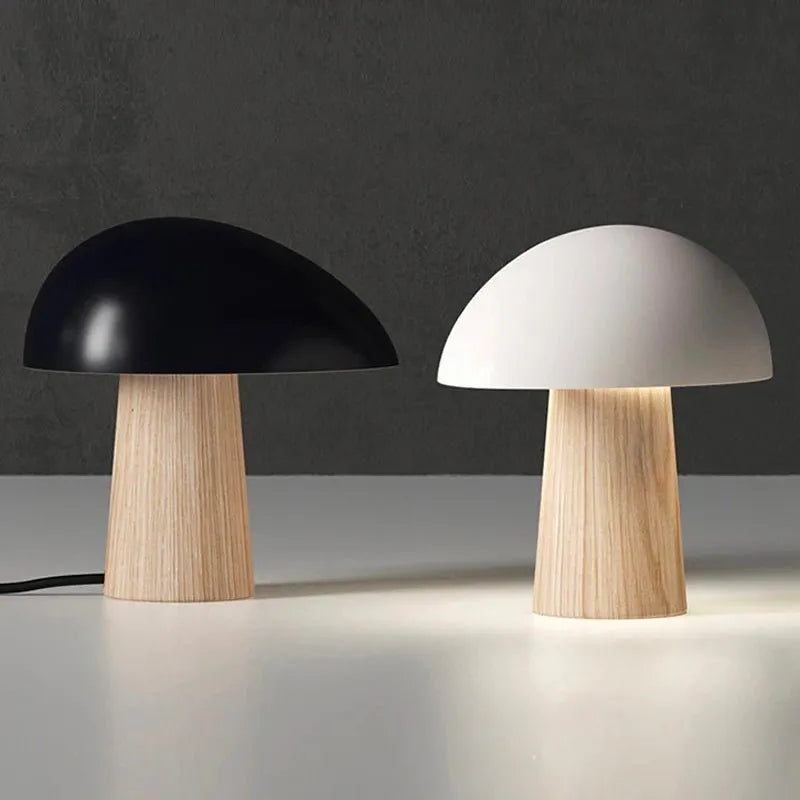 Pilz-Design-Nachttischlampe