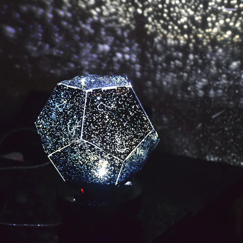 Sternenhimmel LED Projektor Nachttischlampe