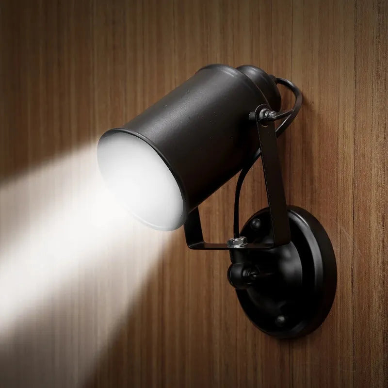 Vintage Industrielle Wandleuchte für das Schlafzimmer