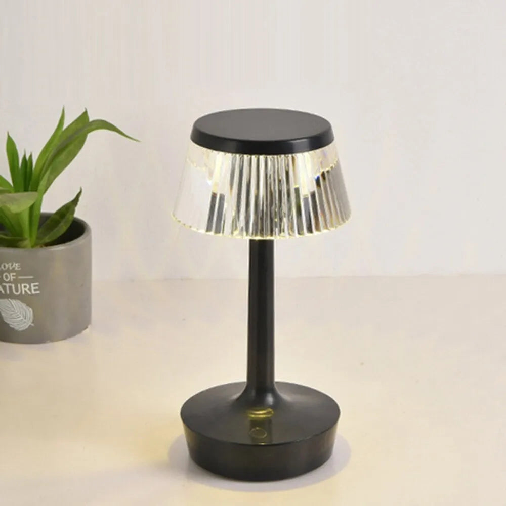 Vintage LED Touch-Nachtischlampe