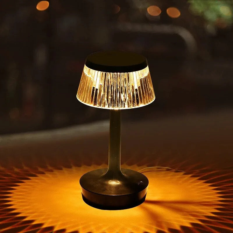 Vintage LED Touch-Nachtischlampe