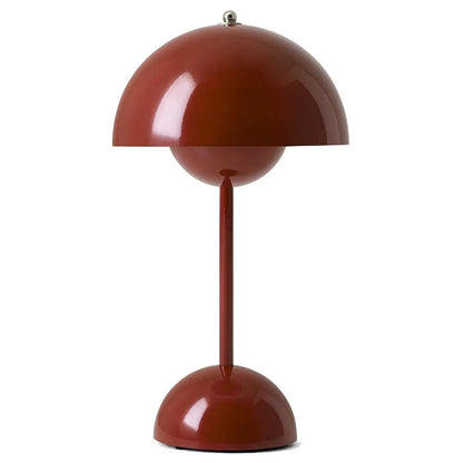 Vintage Pilz Nachttischlampe